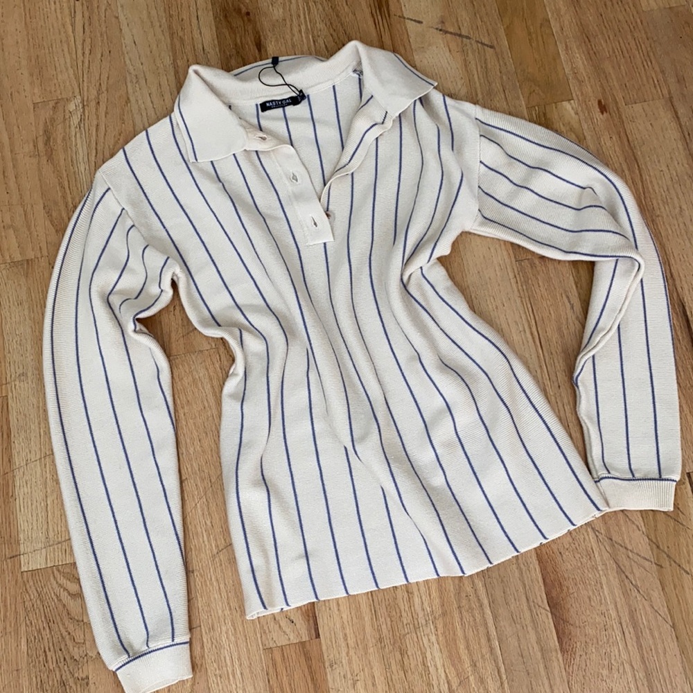 Nasty gal Henley top